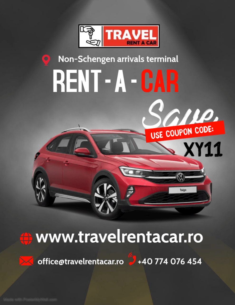 Rent Car Template - Made with PosterMyWall